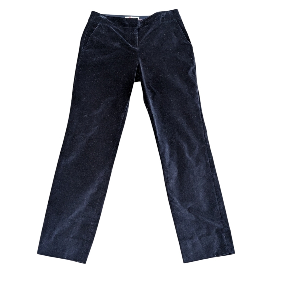 Boden Dark Navy Blue Velvet Pants Women's 4R